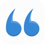 english quotes 2022 android application logo